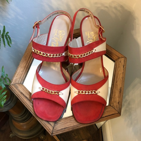 Vintage Rosalina Ferragamo Schiavone Sandals❣️ - Picture 9 of 10
